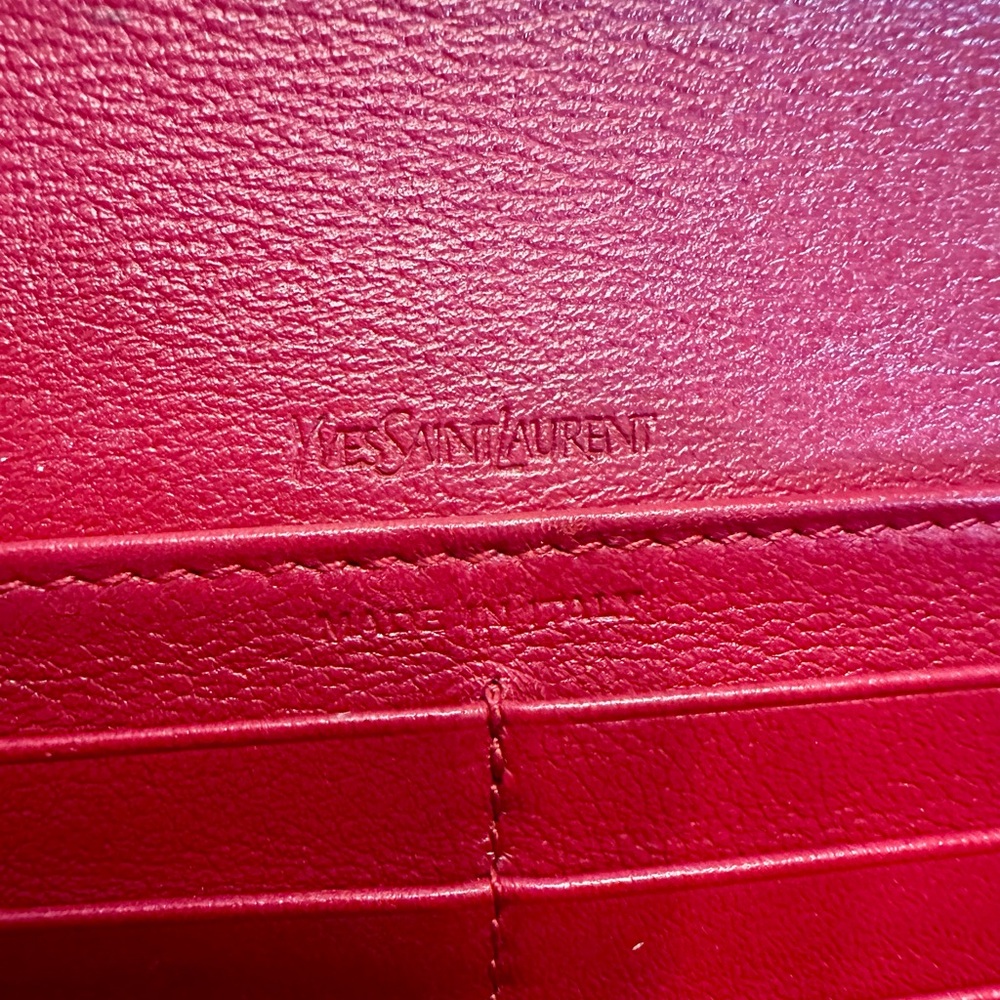 Yves Saint Laurent Leather Wallet - Picture 7 of 12